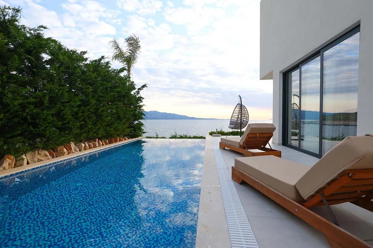 Sunrise Villa — First light over the Ionian